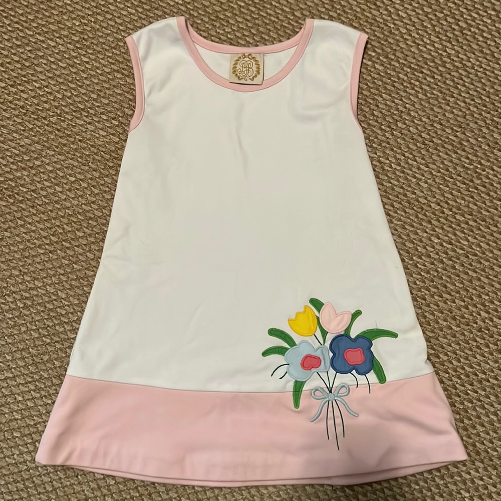 The Beaufort Bonnet Company Sleeveless flower dress